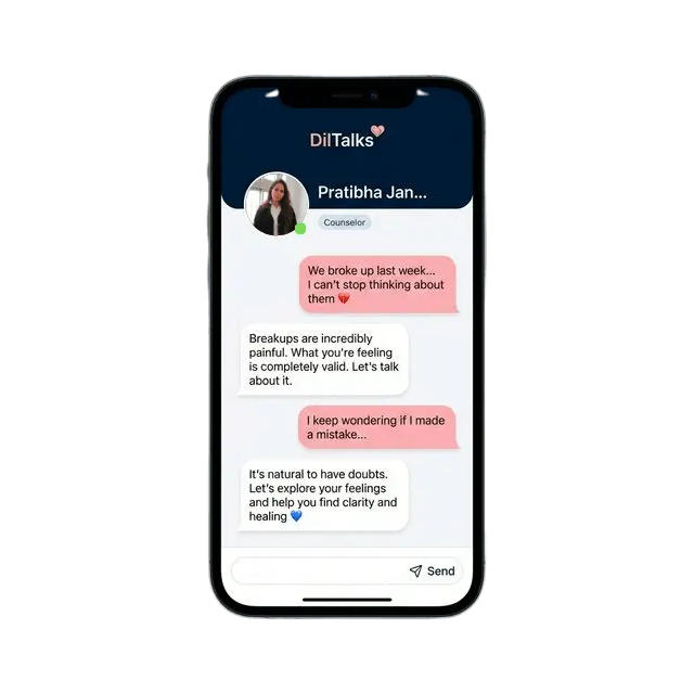 DilTalks App Mockup